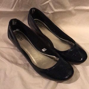 Target Mossimo Navy Patent Wedges